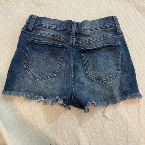 SO Distressed Denim Women's Shorts High Rise Vintage Stretch Mom Shorts 9 29W - Picture 10 of 10